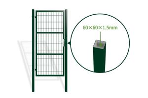 Mesh gate 4m RAZO H.200cm + side gate 1m RAZO H.200cm green 21