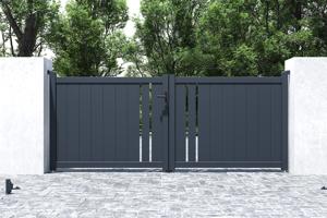 Portail battant électrique 3,5x1,6m GIONA + Motorisation RANGER B150 6