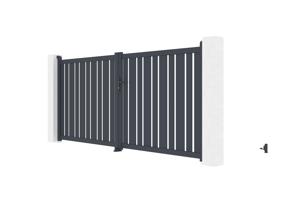 Cancello a battente 3,5m VEYMONT 350B160 9