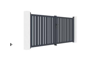 Cancello a battente 3,5m VEYMONT 350B160 8