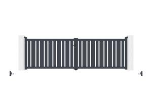 Cancello a battente 4m VEYMONT 400B120 7