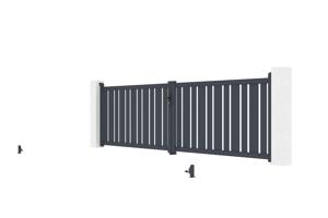Cancello a battente 4m VEYMONT 400B120 9