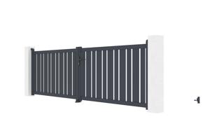 Cancello a battente 4m VEYMONT 400B120 4