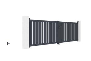 Cancello a battente 4m VEYMONT 400B120 3