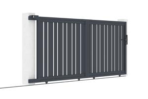 Aliuminis Stumdomi vartai 3,5m VEYMONT 350C140 8
