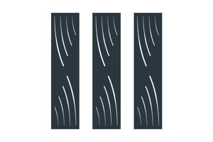 Puerta corredera exterior​ 5m VELETA Alt.160cm aluminio gris 11