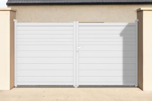 Veramie vārti 4m CARPATIA H.160 balts alumīnijs main image