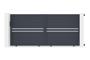 Aluminium sliding gate 3,5m CIMONE H.160cm grey thumbnail 2