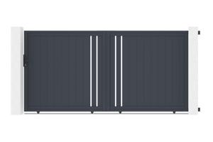 Tolókapu 3,5m GIONA H.180 szürke alumínium main image