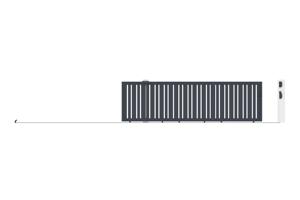 Sliding gate kit 5m VEYMONT H.140cm + motor RANGER C300 10
