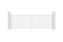 Portail battant 3,5m VOGEL H.120cm alu blanc + motorisation BUNKER B500 thumbnail 2