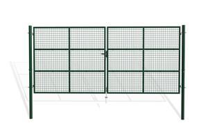 Portón de malla verde OLGA 4m Alt.180cm main image