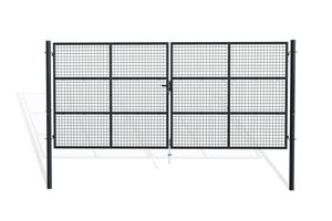 Portón de malla gris OLGA 4m Alt.180cm main image