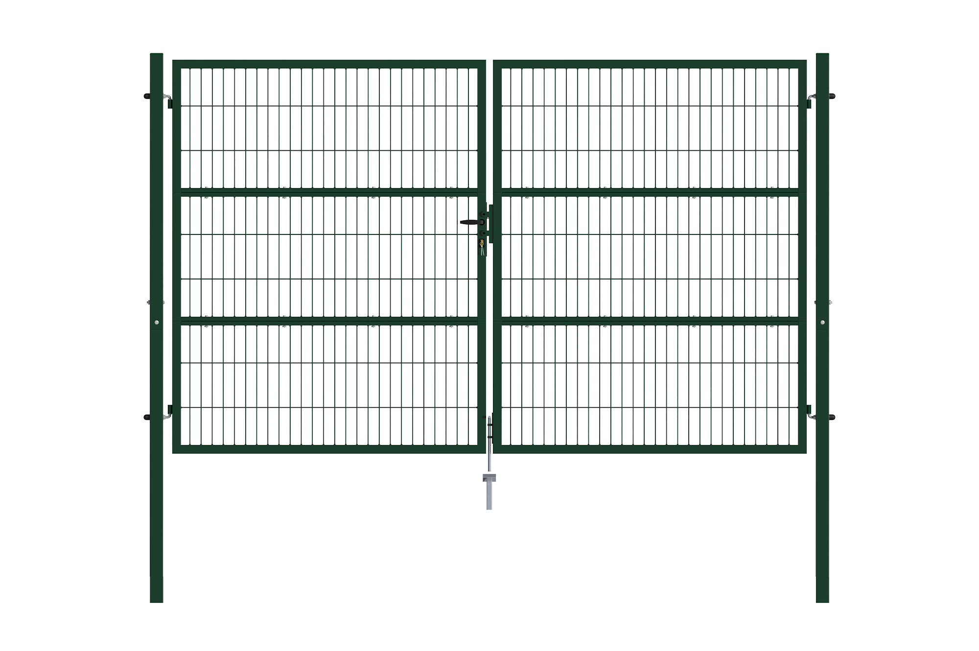 Mesh gate RAZO 3m H.180cm green main_image