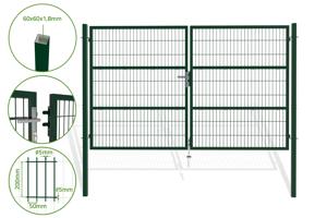 Portón de malla verde RAZO 3m Alt.180cm main image