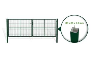 Mesh gate RAZO 4m H.140cm green 7