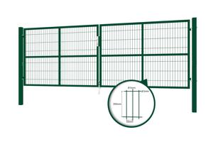 Mesh gate RAZO 4m H.140cm green 5