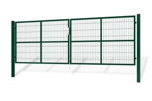 Mesh gate RAZO 4m H.140cm green 2