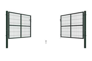 4m H.140cm RAZO mesh låge + 1m RAZO H.140cm Grøn låge 9