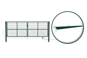 Mesh gate RAZO 4m H.140cm green 8
