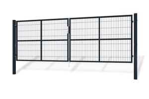 Mesh gate RAZO 4m H.140cm grey 2