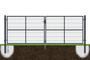 Mesh gate 4m H.140cm RAZO + side gate 1m RAZO H.140cm grey thumbnail 7