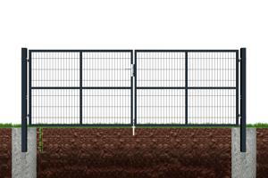 Mesh gate RAZO 4m H.140cm grey 6