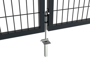 Mesh gate RAZO 4m H.140cm grey 11