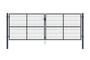 Portail grillage rigide RAZO 400x140cm gris main_image thumbnail
