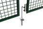 Portail grillagé OLGA 300x180cm Vert 10