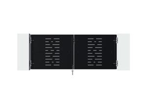 NALI ARLBERG järngrind 300x120 cm mattsvart 3