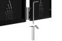 NALI VELETA iron gate 300x140 cm matt black 6