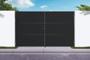 NALI 3 m matinės juodos spalvos plieniniai vartai, aukštis 180 cm main_image thumbnail