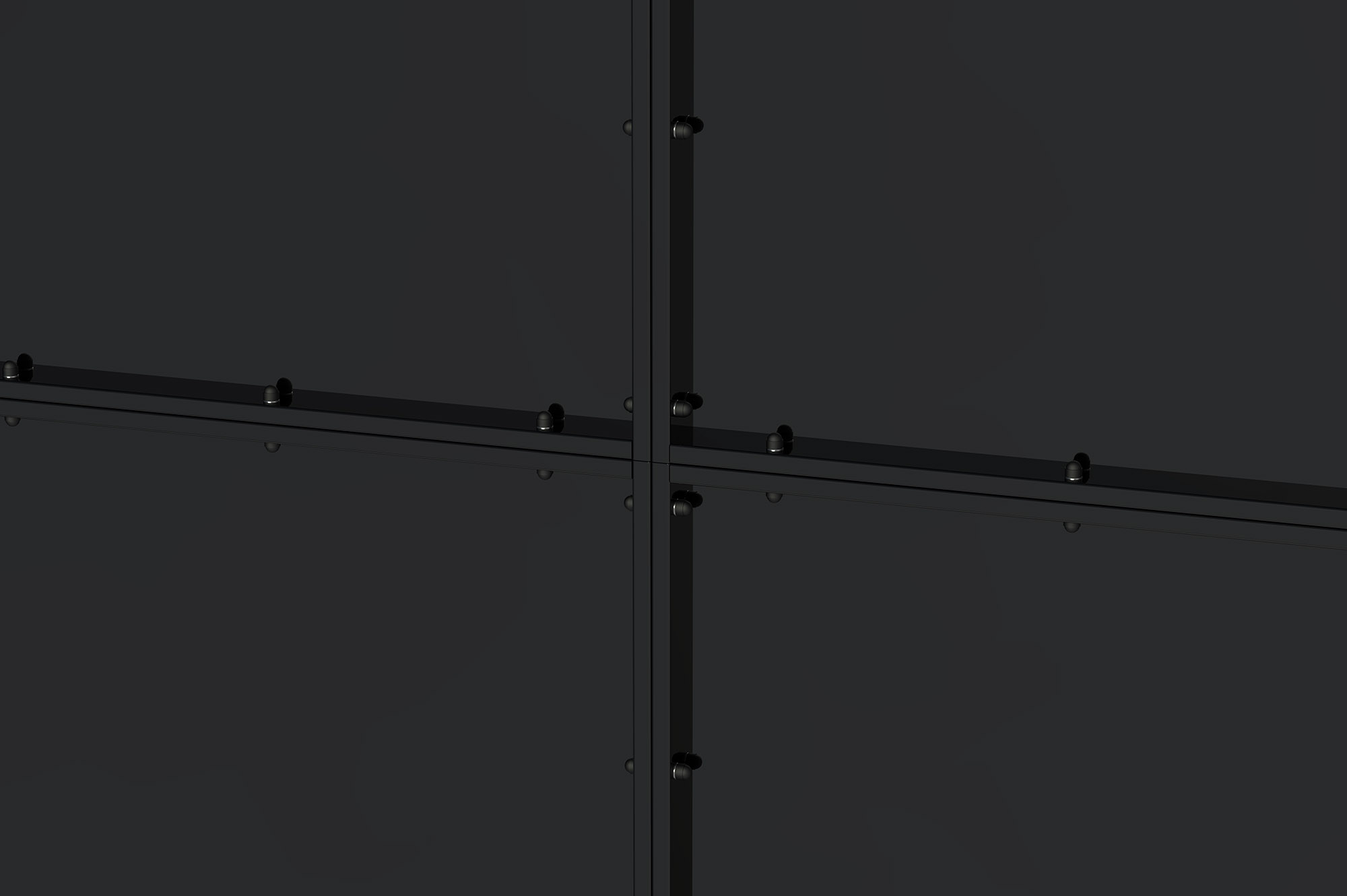 Mat črna jeklena vrata 3,5 m NALI V. 120 cm 4