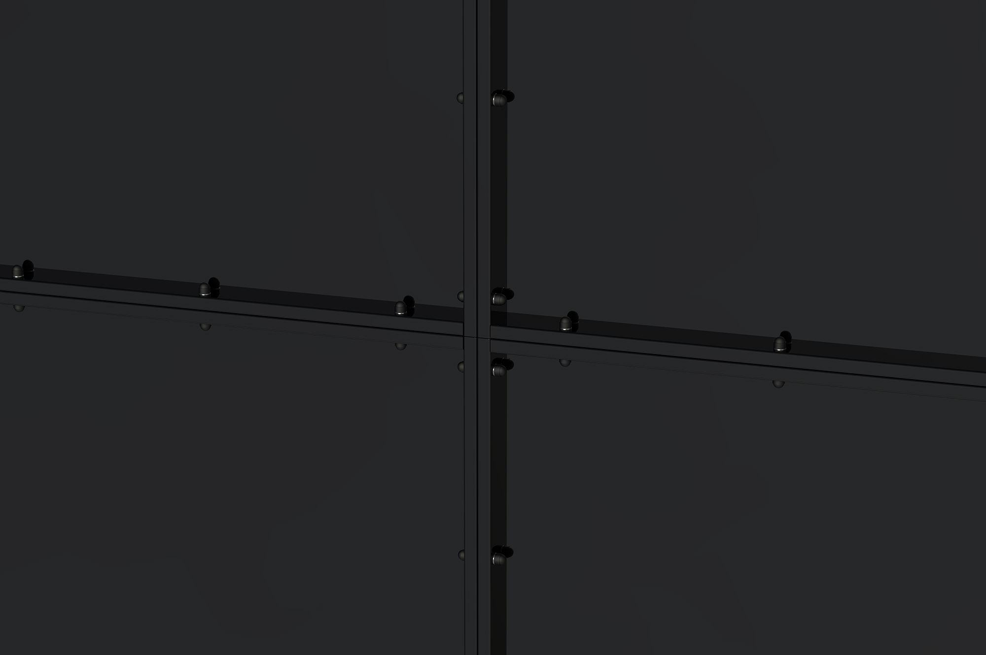 Portão de aço preto fosco NALI 3,5m H.160cm 4