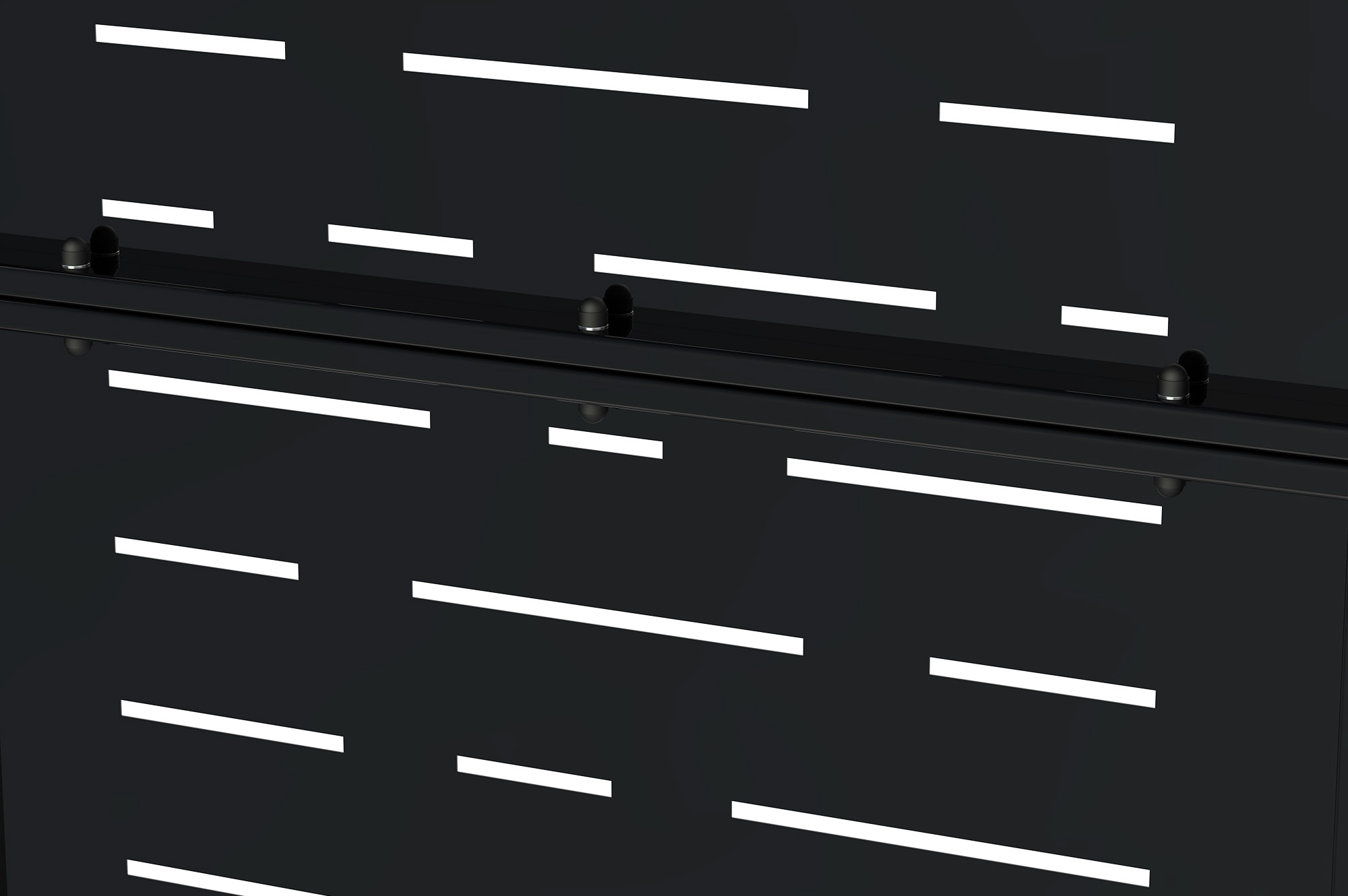 Matēti melni tērauda vārti 1m NALI ARLBERG A.180cm 5