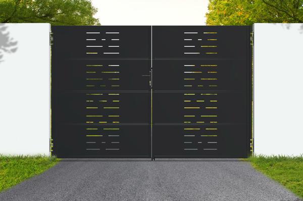 Matēti melni tērauda vārti 3m NALI ARLBERG A.200cm main image