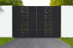 Matēti melni tērauda vārti 3m NALI ARLBERG A.200cm main image