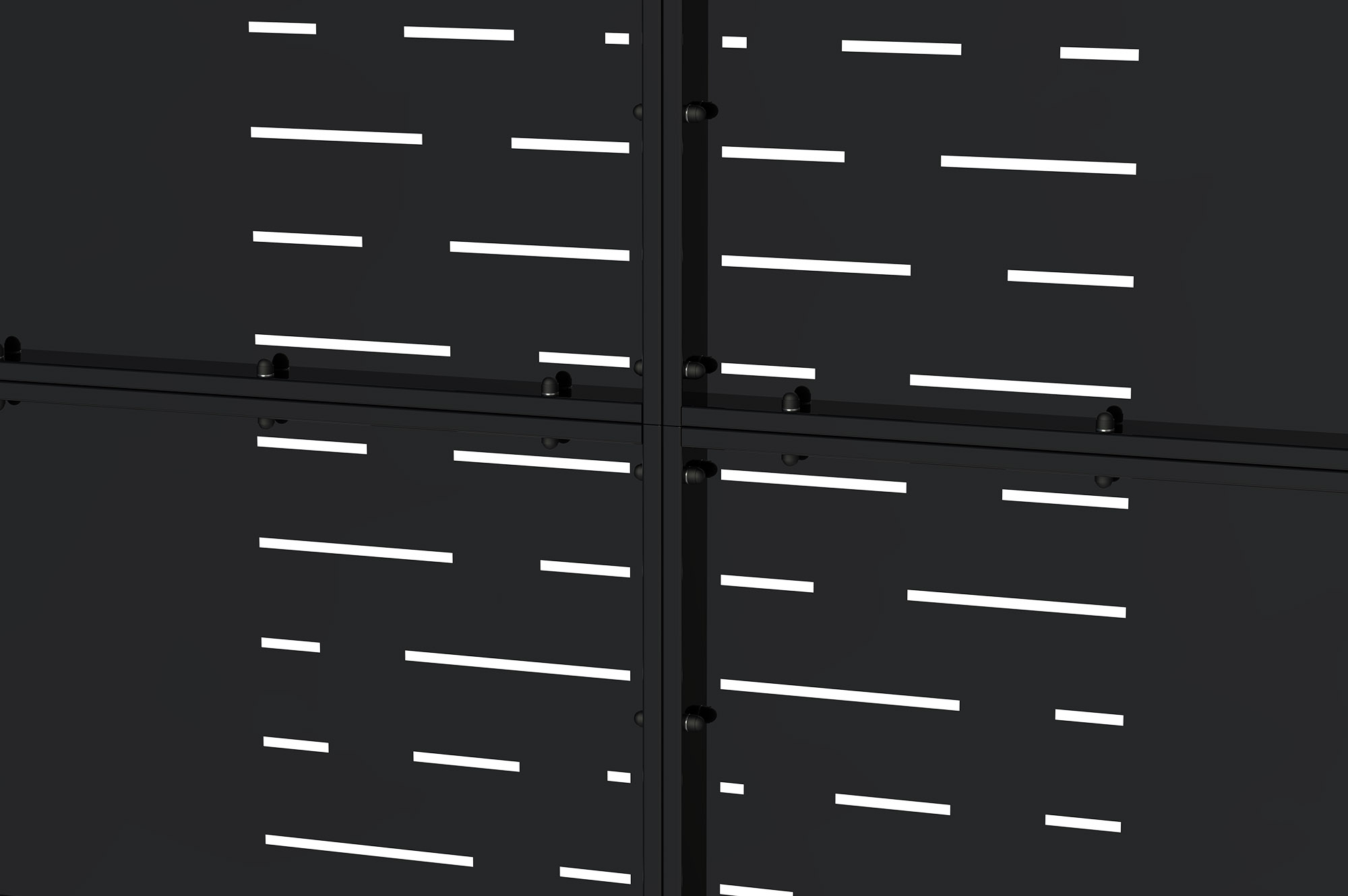 Poartă din oțel negru mat 3,5m NALI ARLBERG H.180cm 4