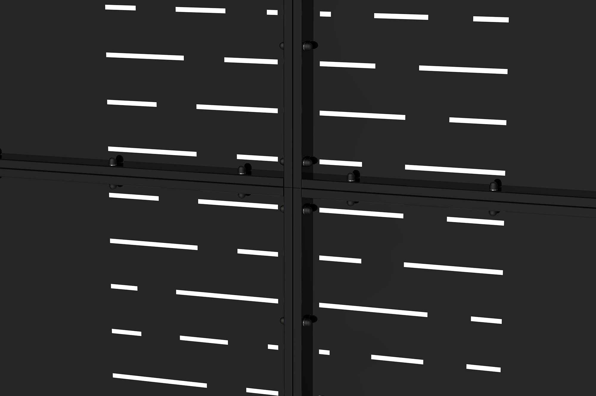 Matiniai juodi plieniniai vartai 3,5 m NALI ARLBERG A.200 cm 4