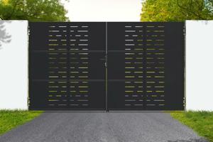 Matiniai juodi plieniniai vartai 3,5 m NALI ARLBERG A.200 cm main image