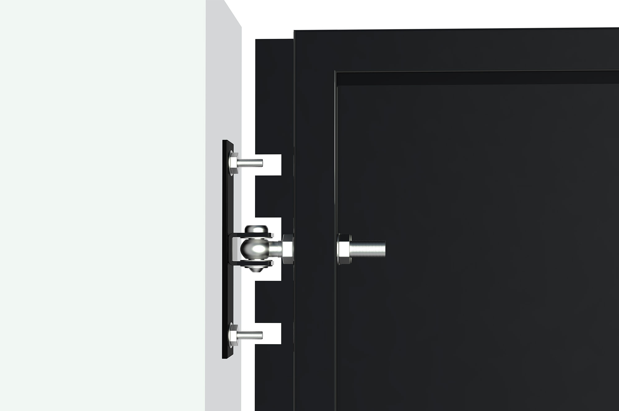 Cancello in acciaio nero opaco 3m NALI VELETA H.120cm 8