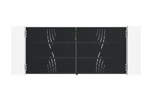 Matte black steel gate 3m NALI VELETA H.160cm 2