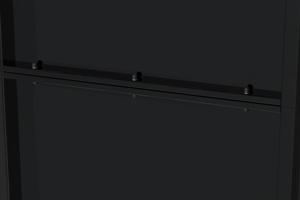 Stålgrind 1m NALI RUIVO H.180cm mattsvart 7