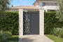 Gate 1m RUIVO H.140cm gray aluminum thumbnail 6