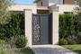 3.5m RUIVO sliding gate, 160cm high, grey aluminum + 1m RUIVO pedestrian gate, 160cm high + 4 posts + Ranger C300 motor thumbnail 17
