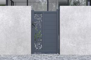 Vrata 1m FOLYA V. 160cm sivi aluminij 9