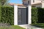 4m FOLYA sliding gate, 160cm high, grey aluminum + 4 posts + 1m FOLYA pedestrian gate, 160cm high + Ranger C300 motor thumbnail 29