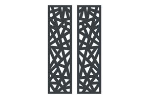 RUIVO 4m Sliding Gate, 160cm High, Grey Aluminium 12