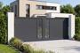 4m FOLYA sliding gate, 160cm high, grey aluminum + 4 posts + 1m FOLYA pedestrian gate, 160cm high + Ranger C300 motor thumbnail 7